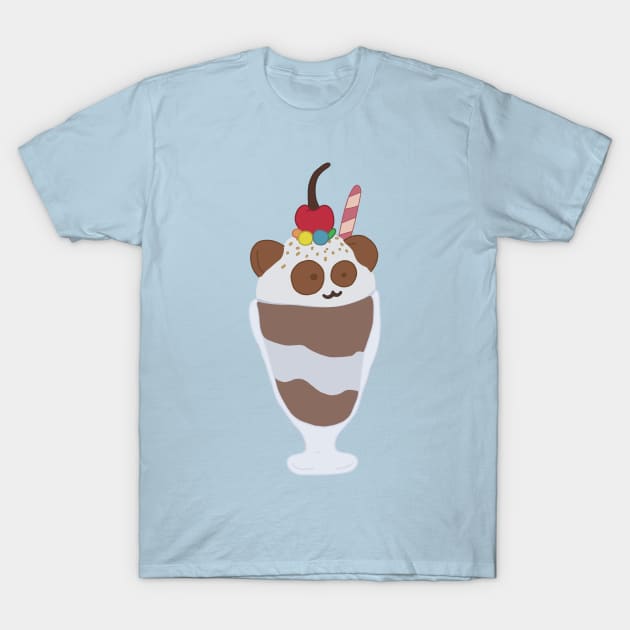 Panpan ice cream Panda | We Bare Bears™ T-Shirt by felinefeelings